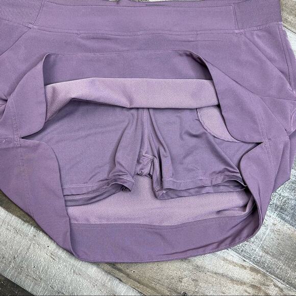 32 Degrees Cool Womens NEW Purple Athletic Skort Elastic Waist Pockets Size XL - Picture 7 of 11